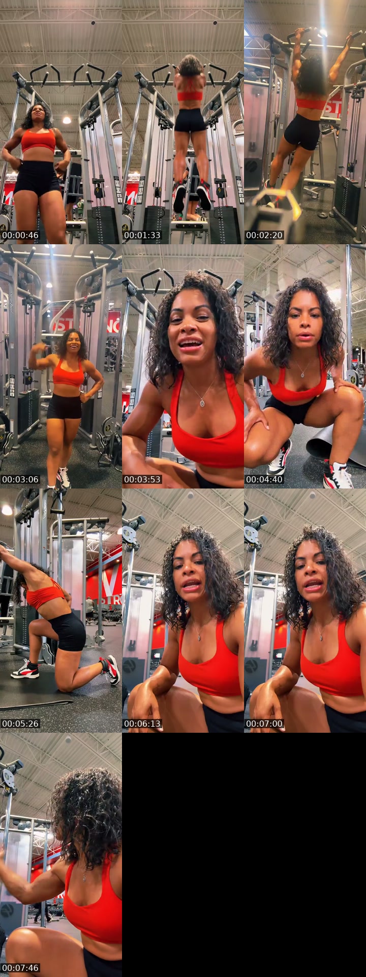 TikTok live: ESPALDA Y HOMBROS WORKOUT 🦵🏽🦵🏽🏋🏽‍♀️🍑🔥 by @cristafit502