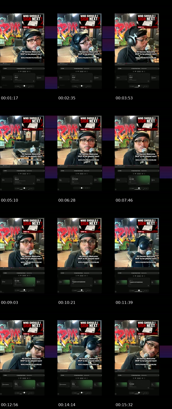 TikTok live: Who should I sign next??? by @mstacksonline