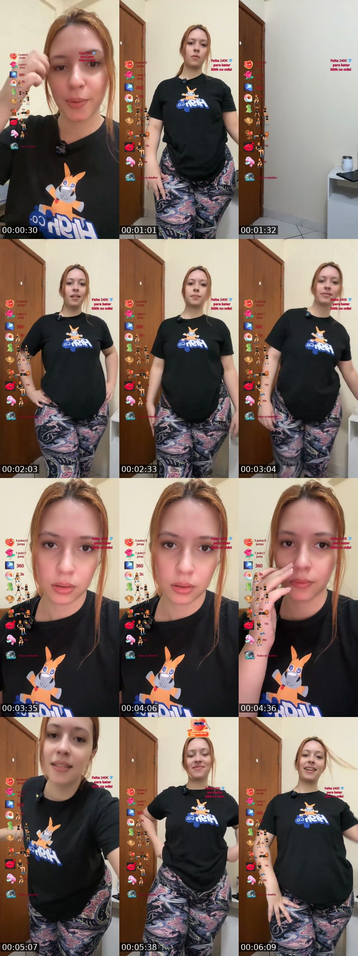 TikTok live: Light up the gallery ? ✨🧡 by @nayaralouback_