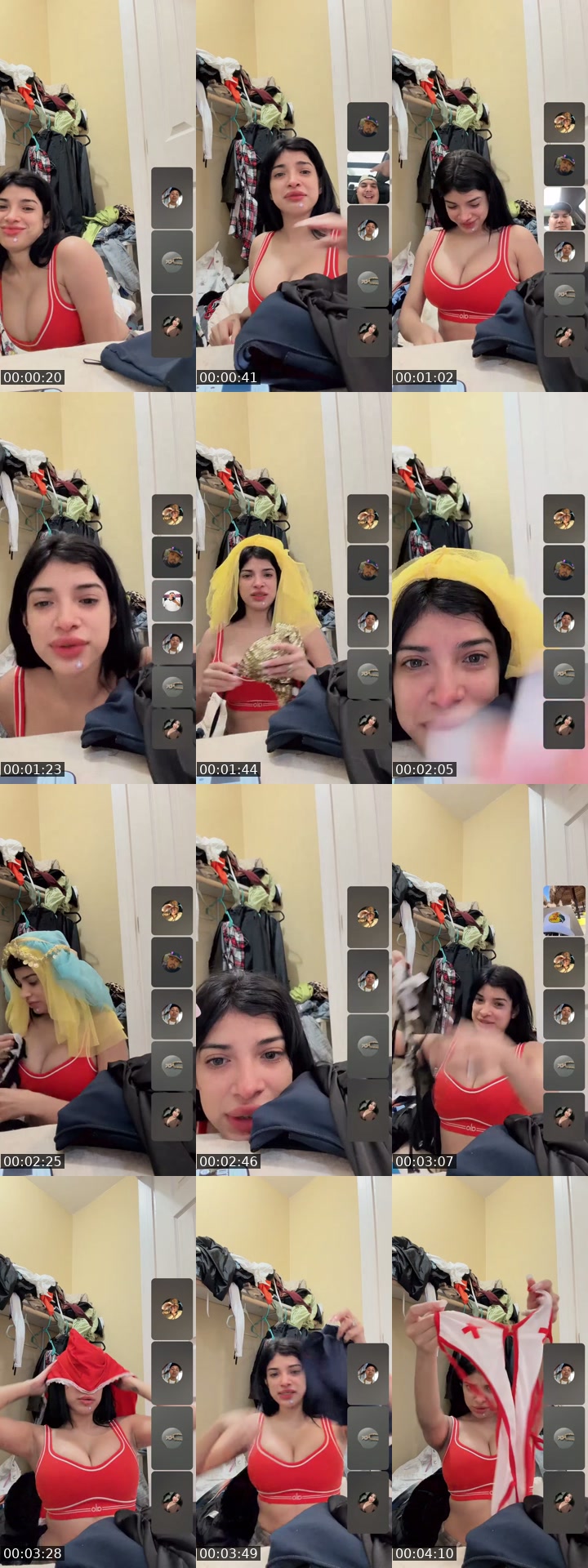 TikTok live: Limpieza de clóset by @love1407090