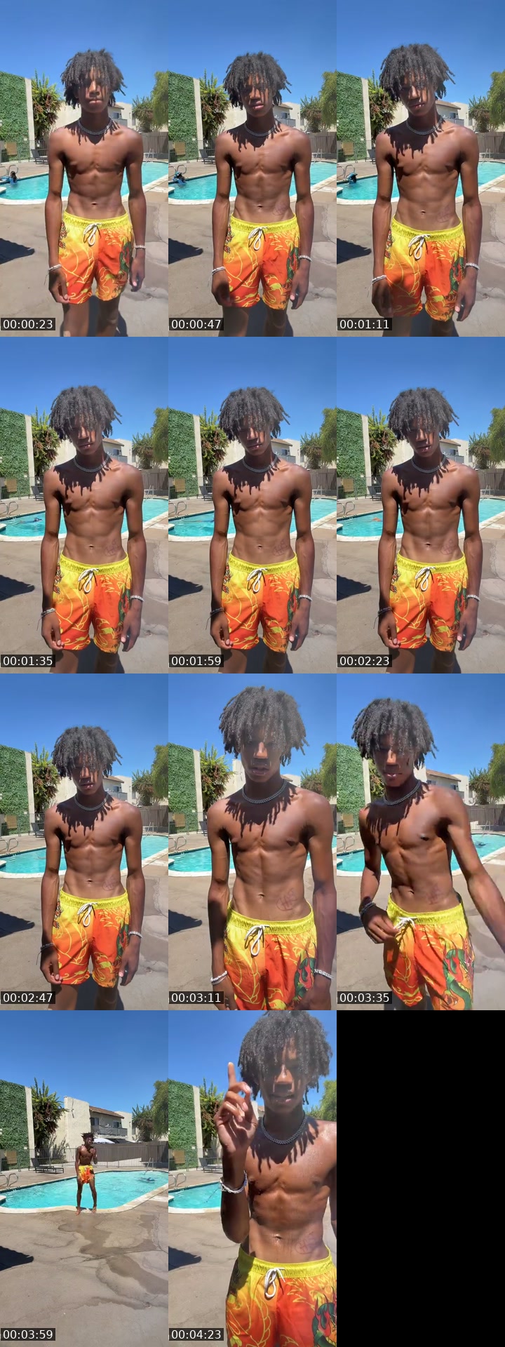 TikTok live: POOL STREAM by @natesnichelife