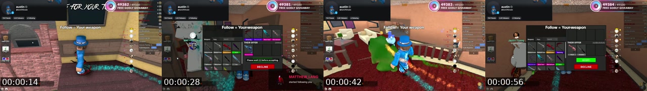 TikTok live: HYPEST MM2 LIVE (IM GRATEFUL!!!) by @sonofghostz