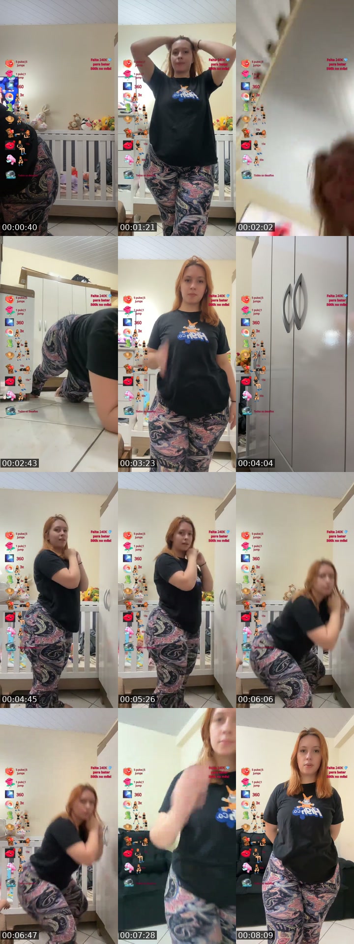 TikTok live: Light up the gallery ? ✨🧡 by @nayaralouback_