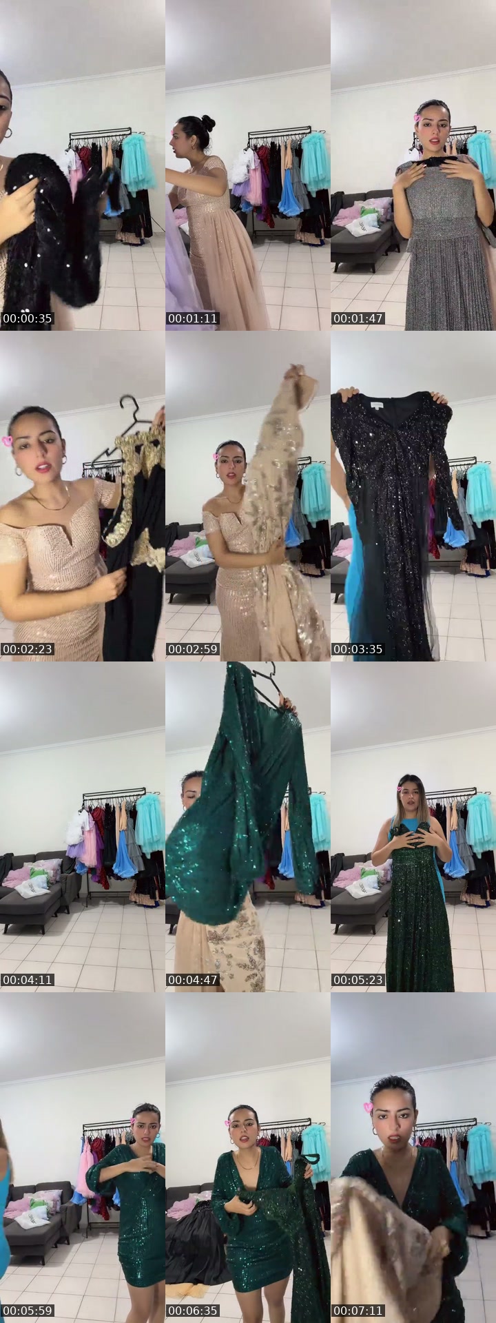 TikTok live: Vestidos de fiesta by @carli.galvis