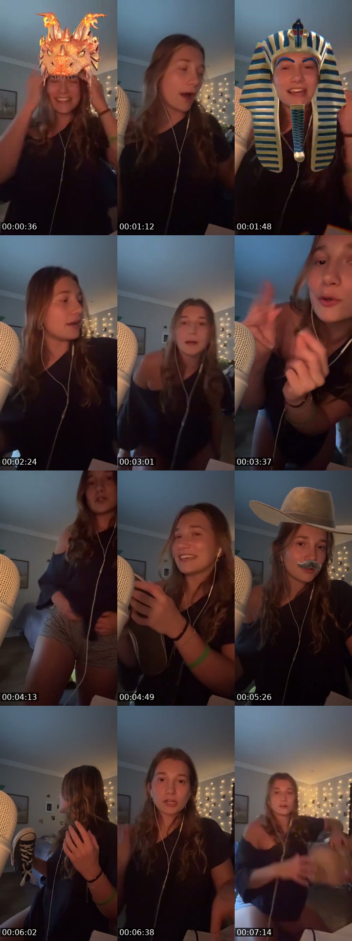 TikTok live: asmr and chat by @thebigcomfycouch