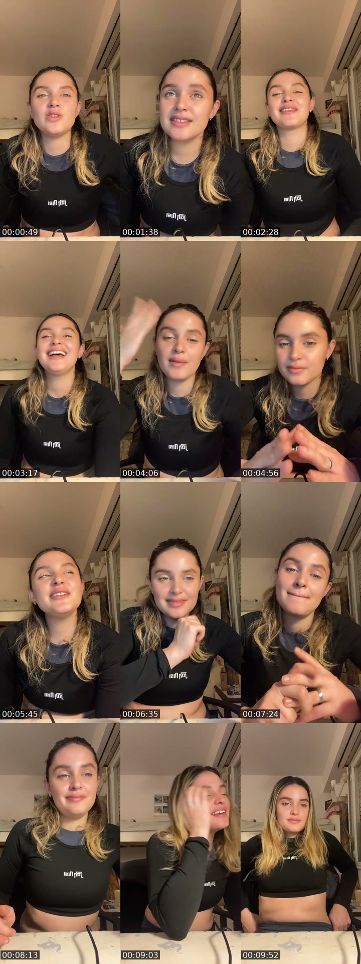 TikTok live: Wannabe by @milenafabb