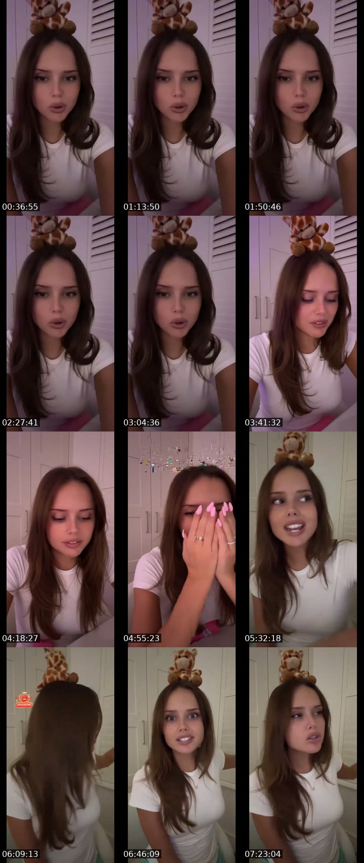 TikTok live: happy day by @carolinepontin