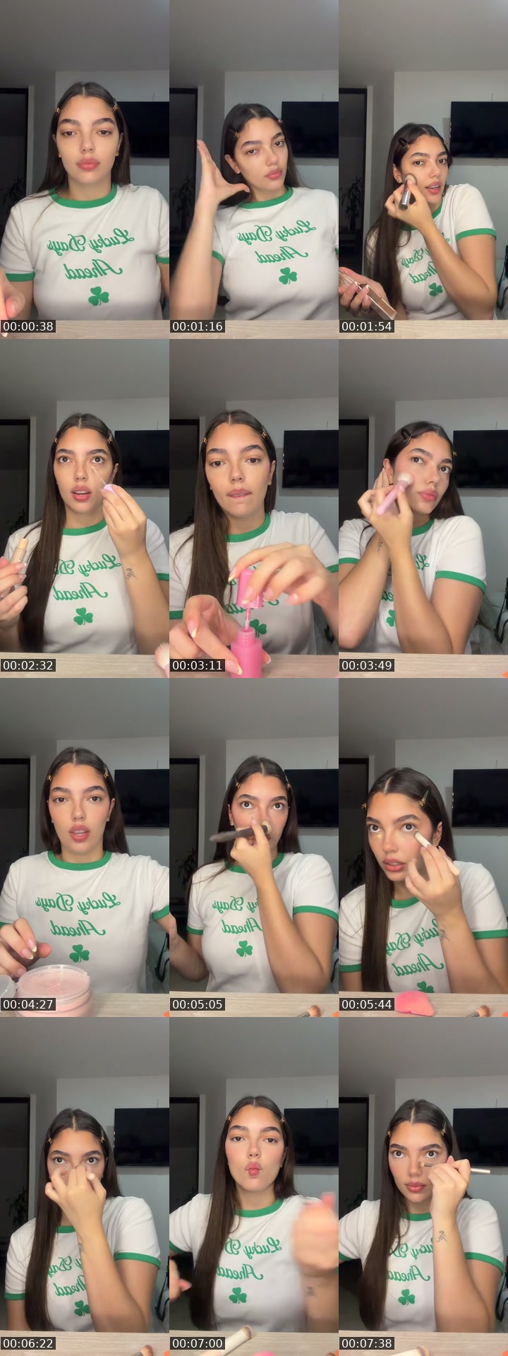 TikTok live: grwm by @marianamospina