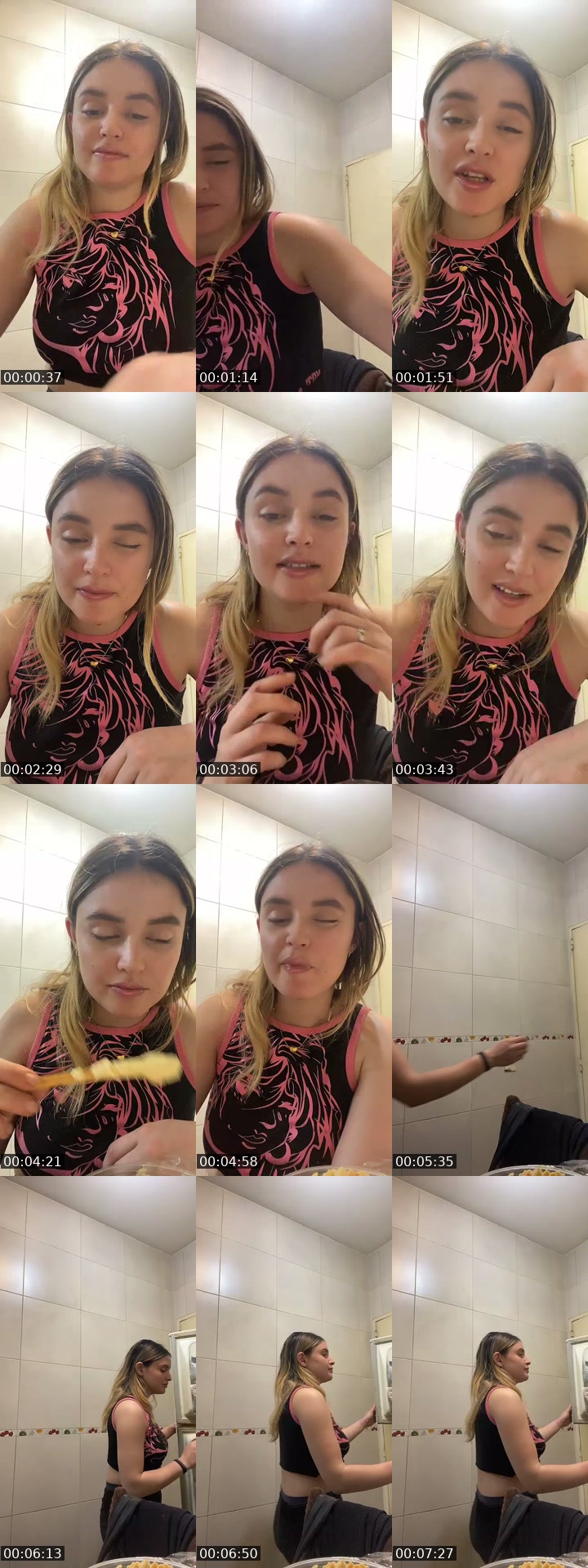 TikTok live: Wannabe by @milenafabb