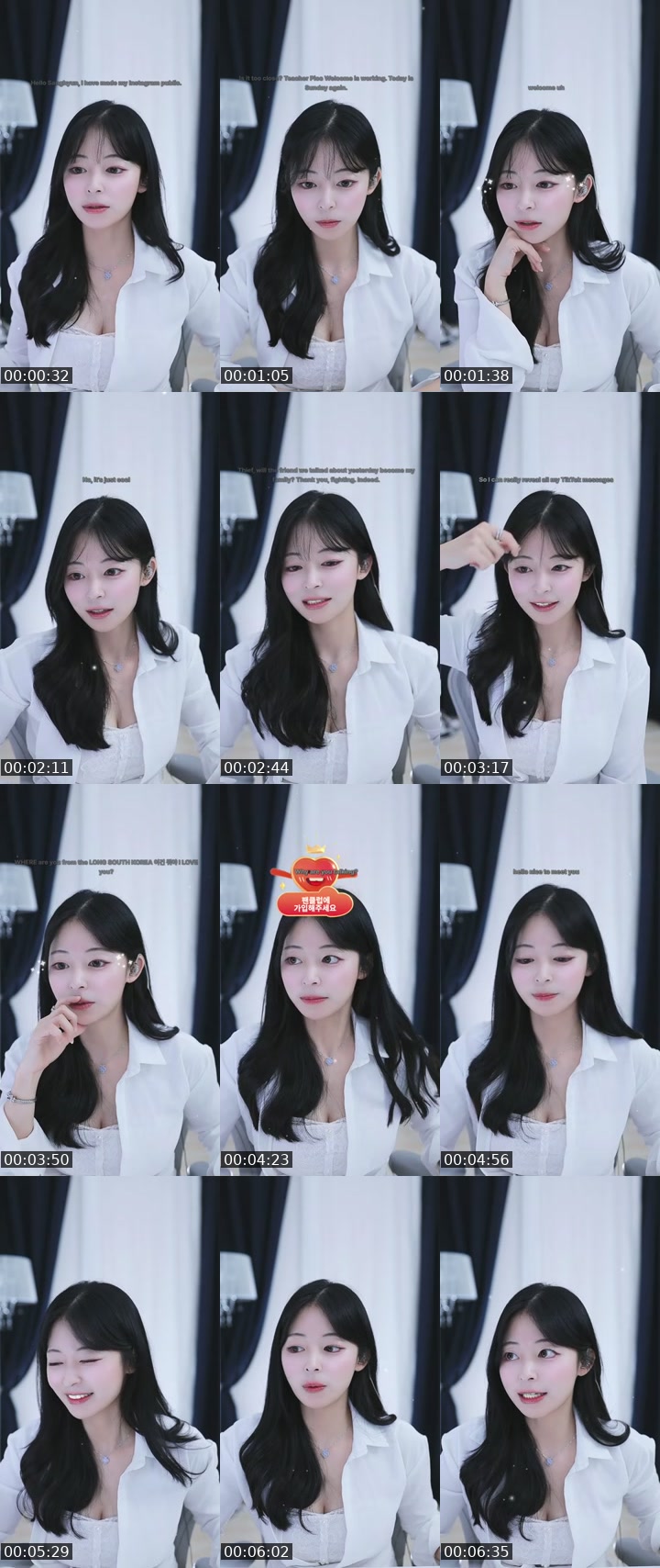 South Korea TikTok live: I missed you.. by @syl_via__._