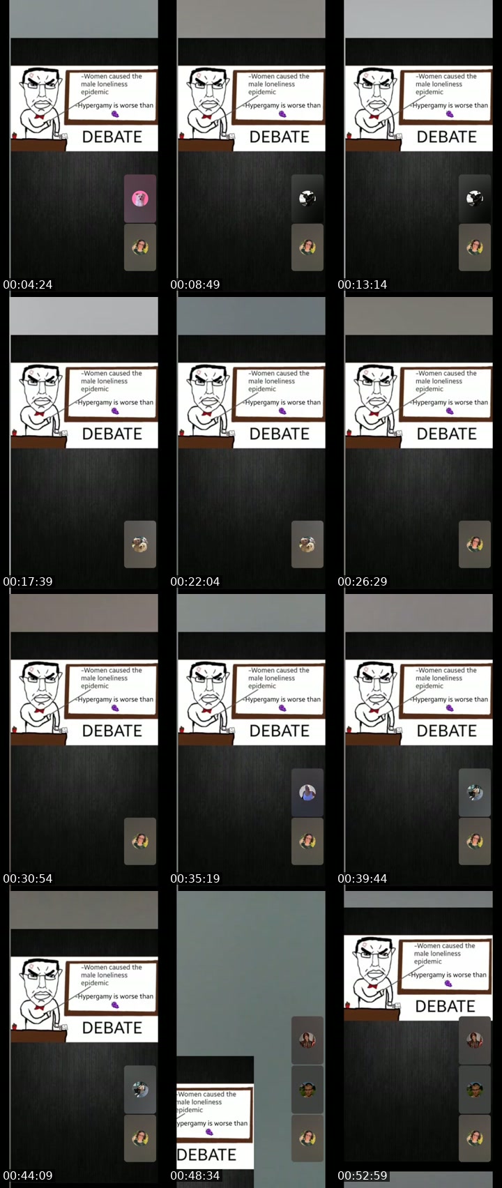 TikTok live: Debate. by @zuper435