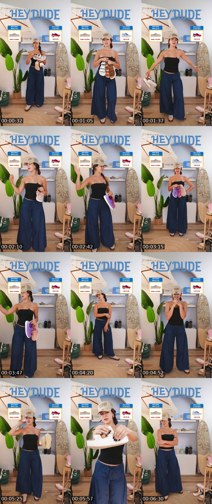 TikTok live: Crazy July Deals by @heydudeshop_us