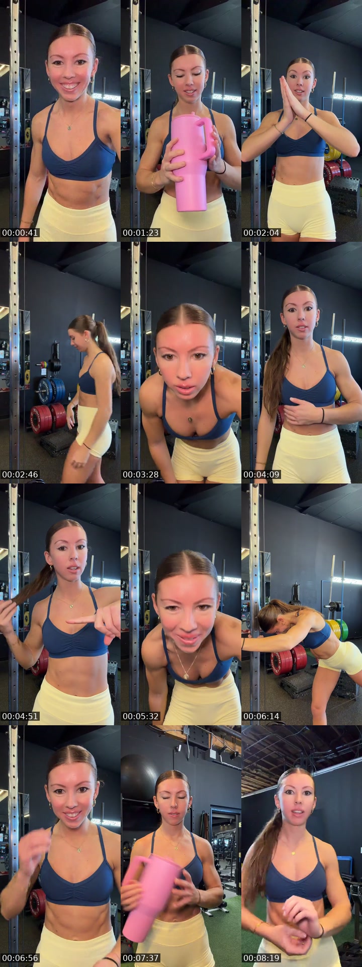 TikTok live: GYM LIVE by @rachandjayfitness