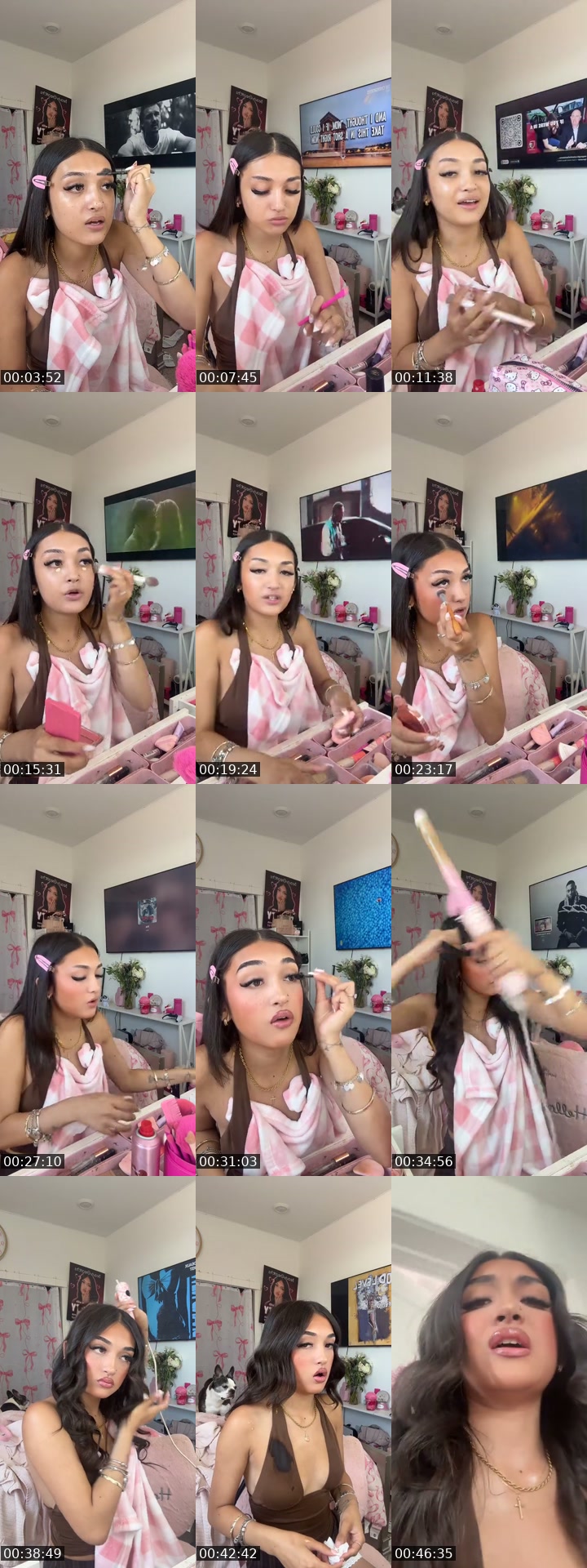 TikTok live: grwm by @baabytrinity