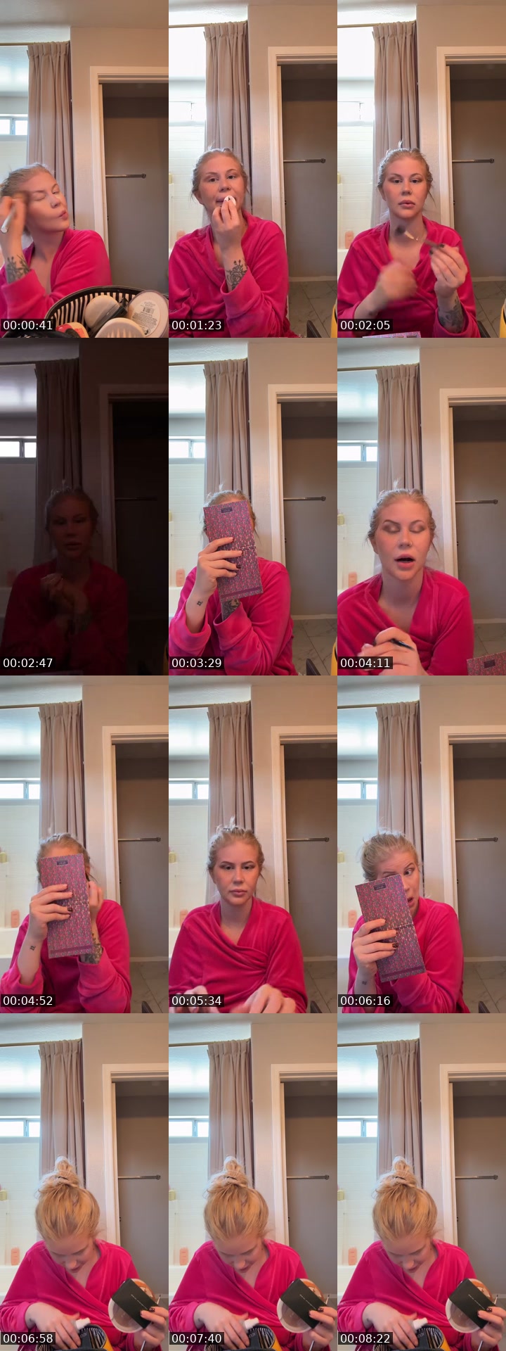 TikTok live: Grwm to bartend for UFC by @twinmomtori