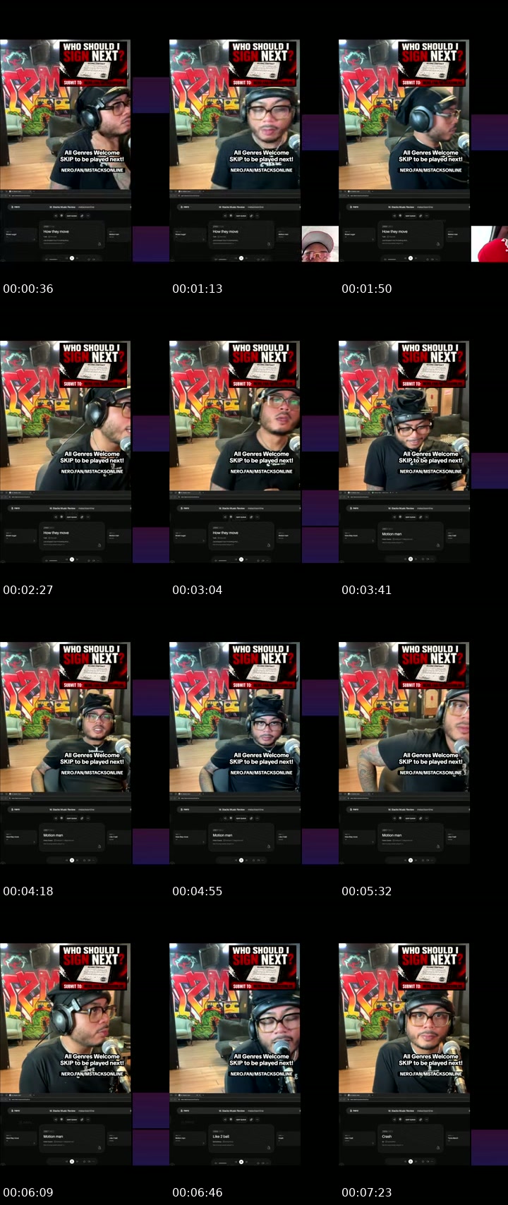 TikTok live: Who should I sign next??? by @mstacksonline