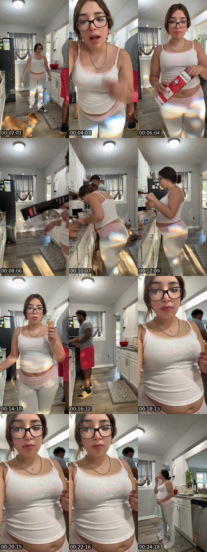 TikTok live: Getting clapped in the kitchen by @alys2hot4u