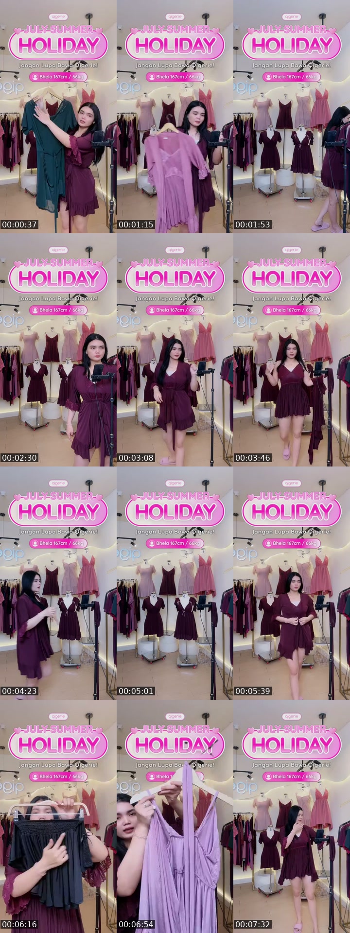 TikTok live: DISKON WEEKEND🔥 by @qigerie