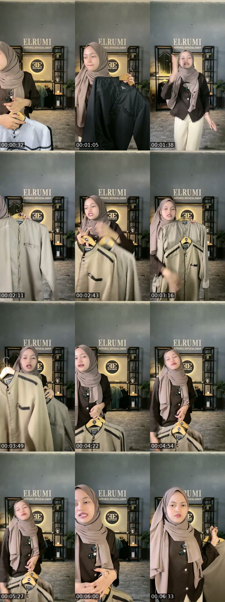 TikTok live: Promo baju koko pria by @elrumi_apparel_official