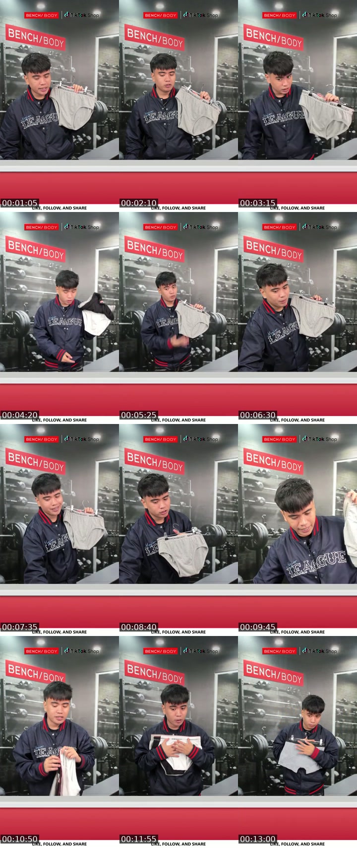 Philippines TikTok live: Bench Body Essentials LIVE by @benchbody.ph