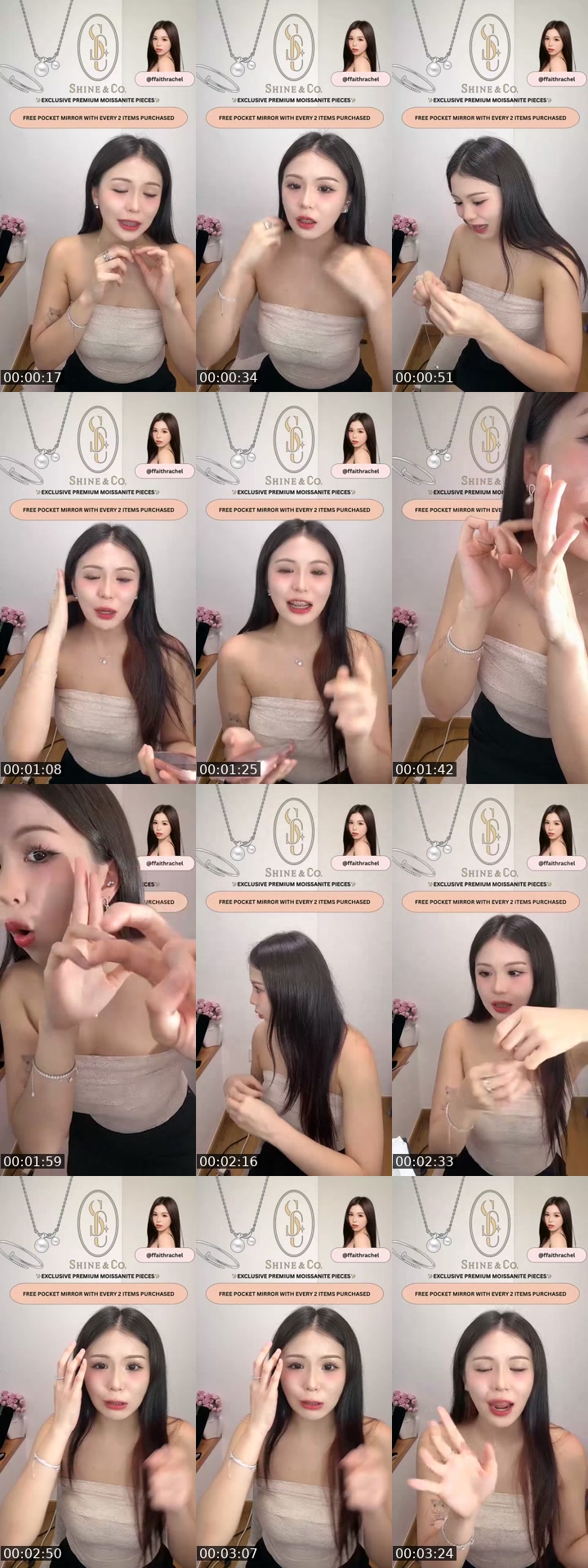 TikTok live: Shine & Co X @ffaithrachel by @ffaithrachel