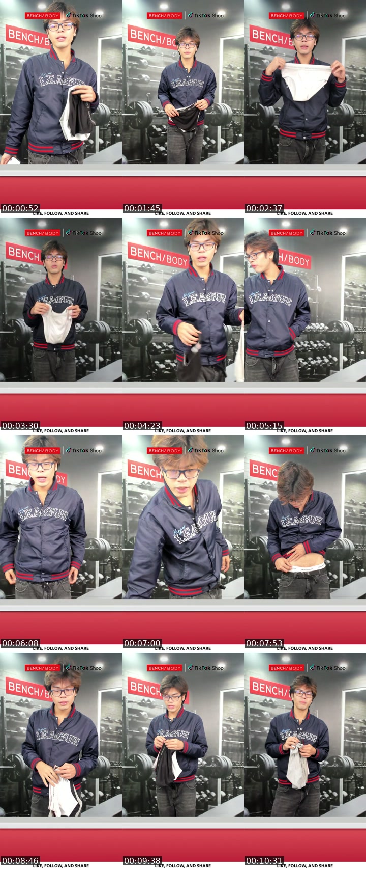 Philippines TikTok live: Bench Body Essentials LIVE by @benchbody.ph