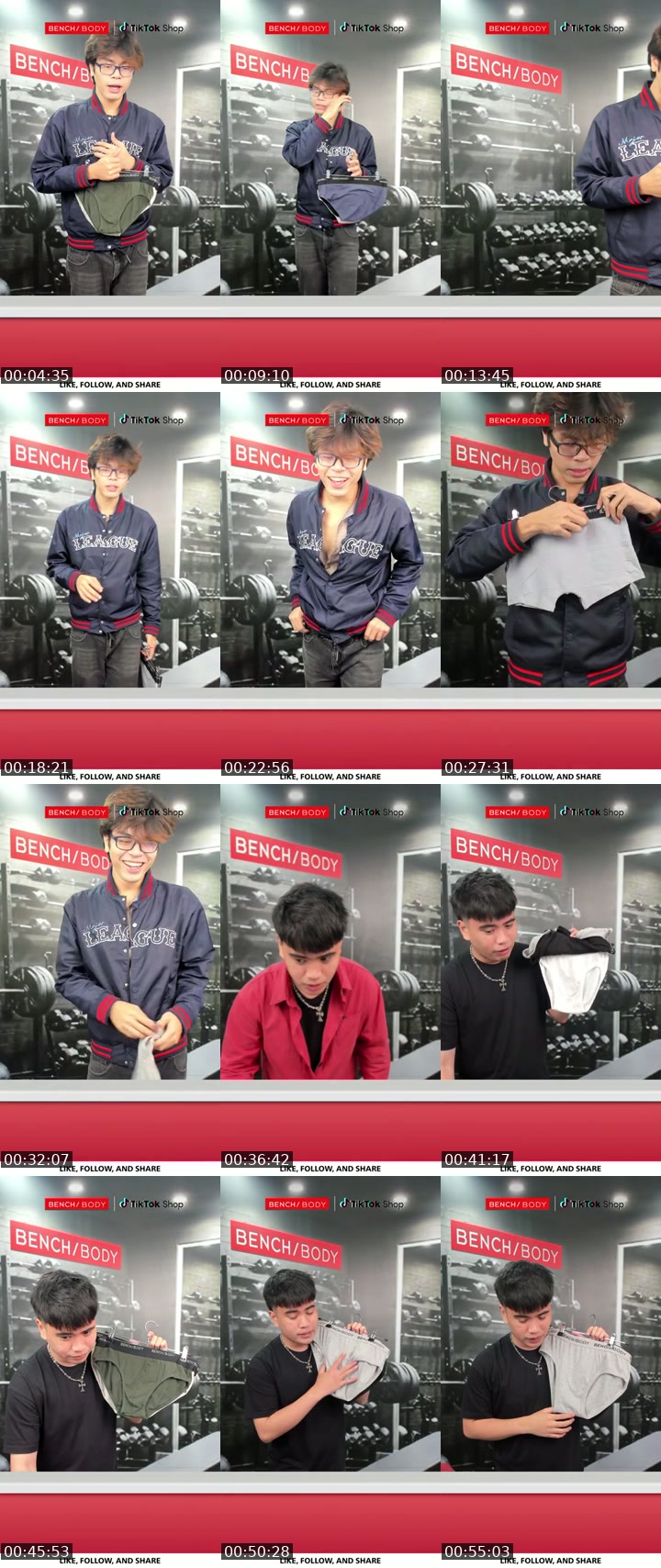 Philippines TikTok live: Bench Body Essentials LIVE by @benchbody.ph