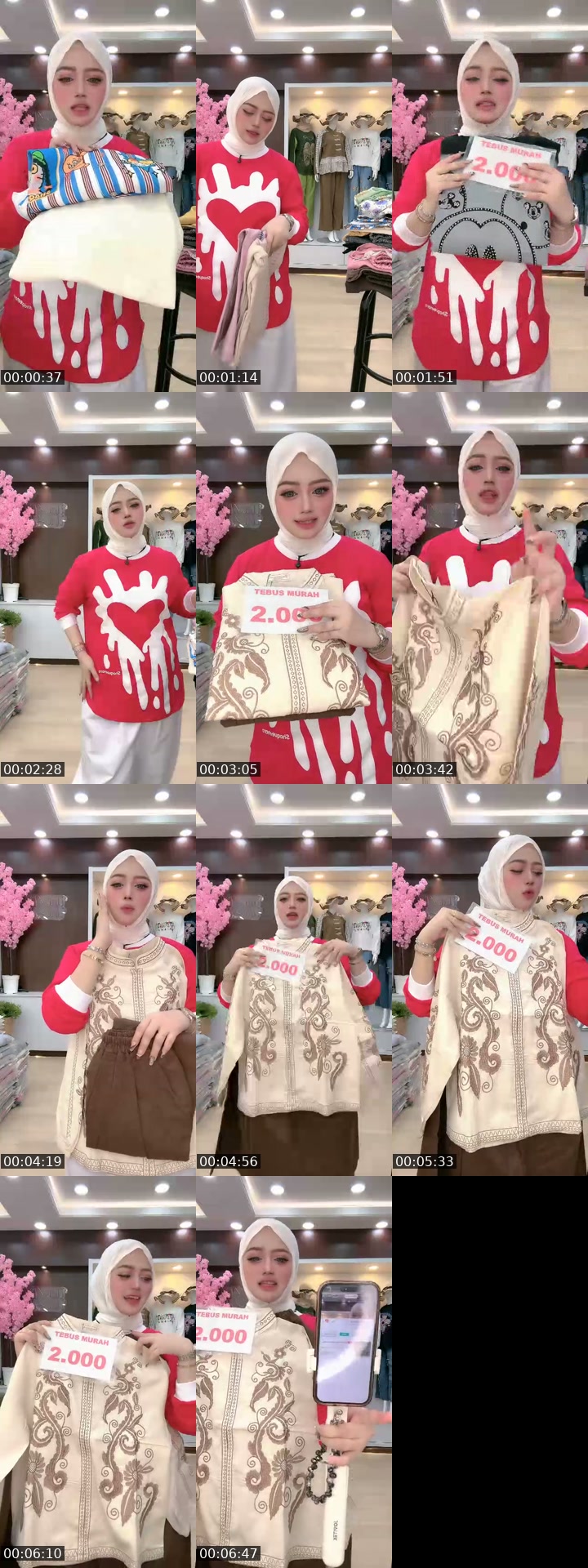 Indonesia TikTok live: Live Festival Selasa by @owner.uniiqo