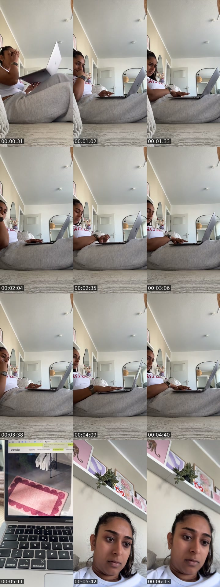 TikTok live: Room makeover by @sariiceline