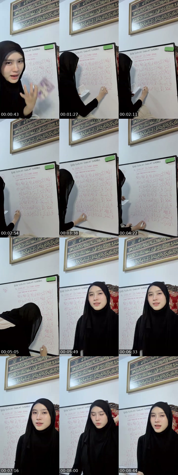 TikTok live: Bedah Buku Tuntunan Shalat🖤 by @itsbutterfai