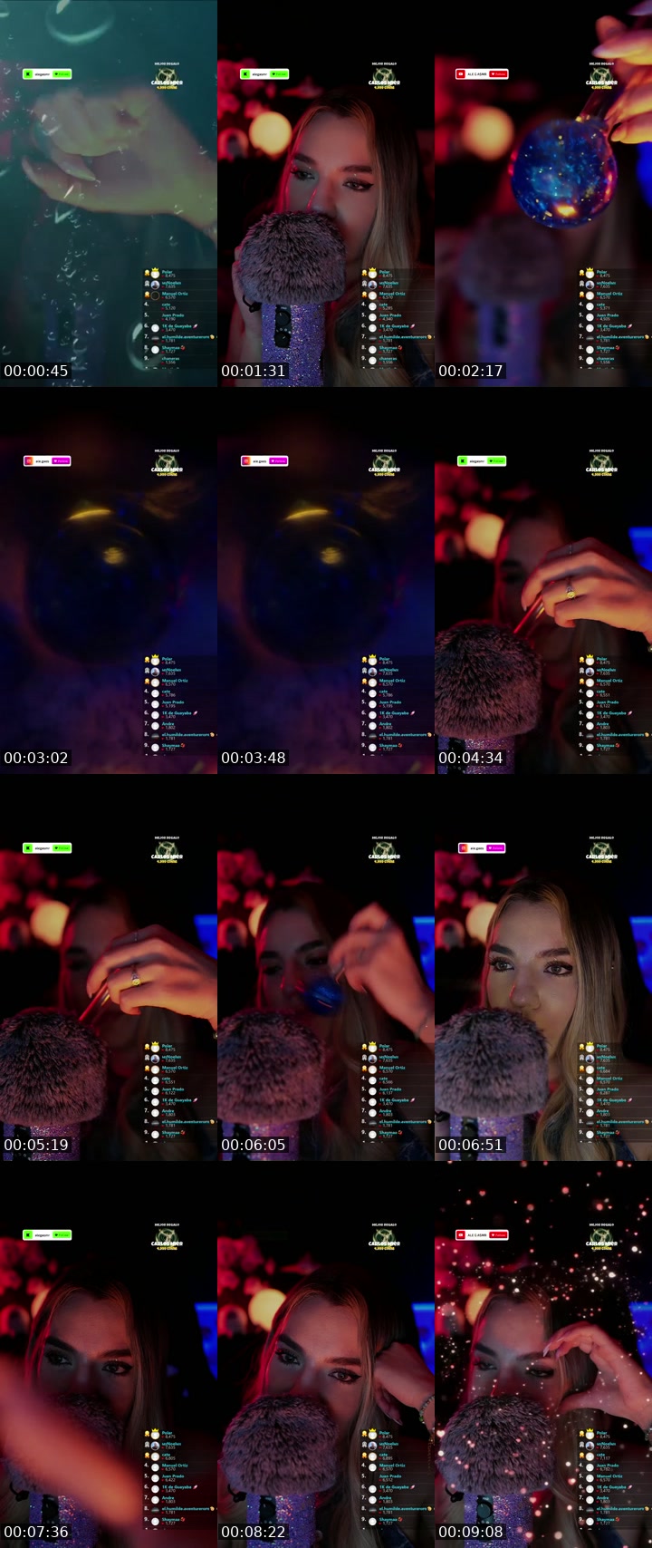 TikTok live: ASMR PARA TI by @alegasmr