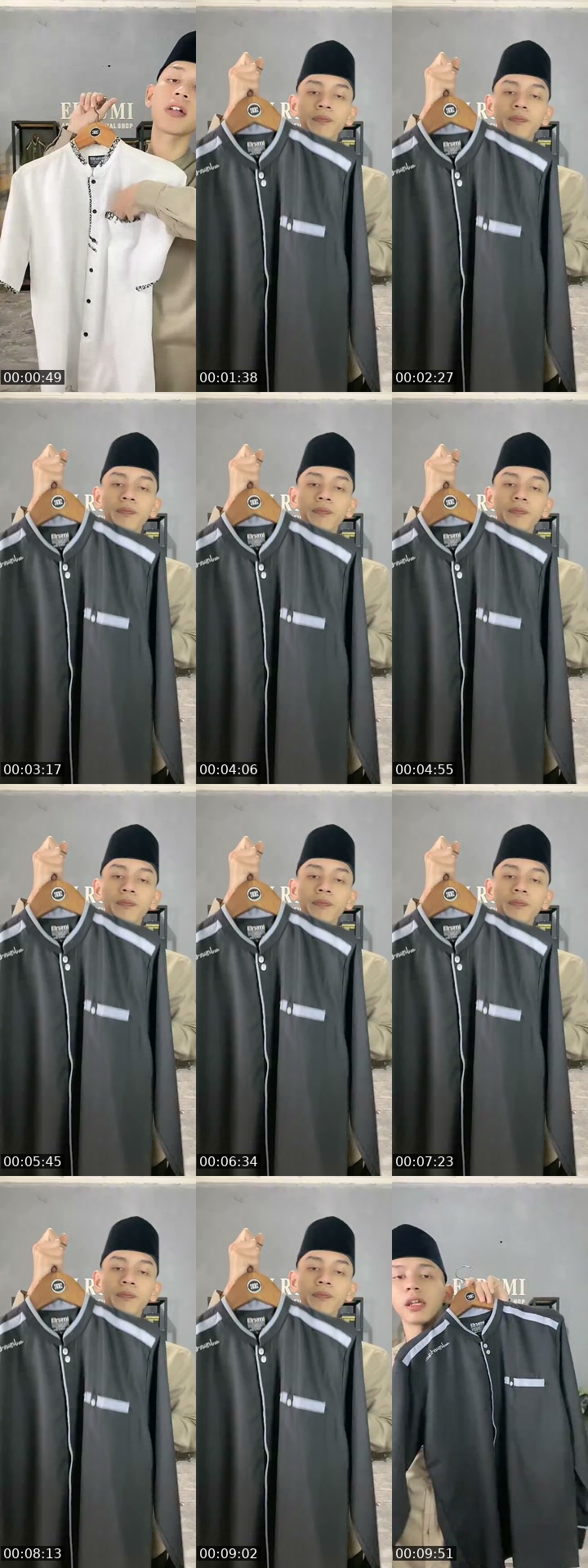 TikTok live: Promo baju koko pria by @elrumi_apparel_official
