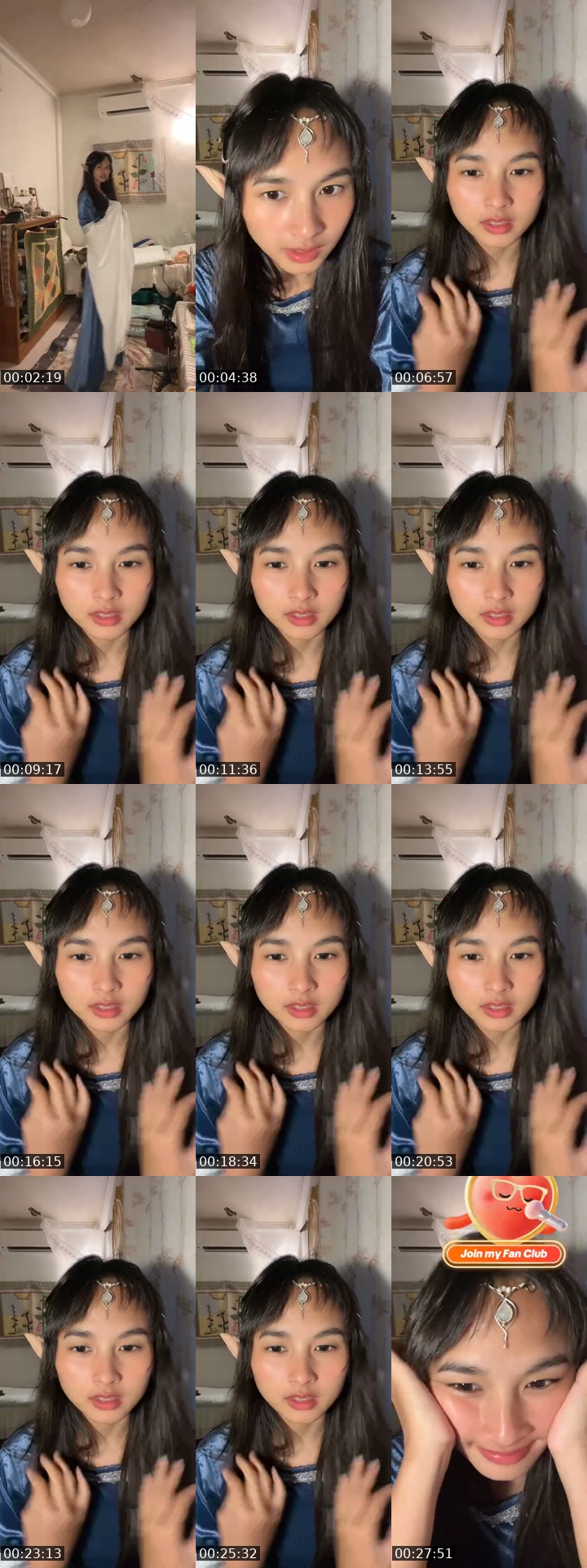 Past TikTok live: hi everyone! by @cosmiceiling