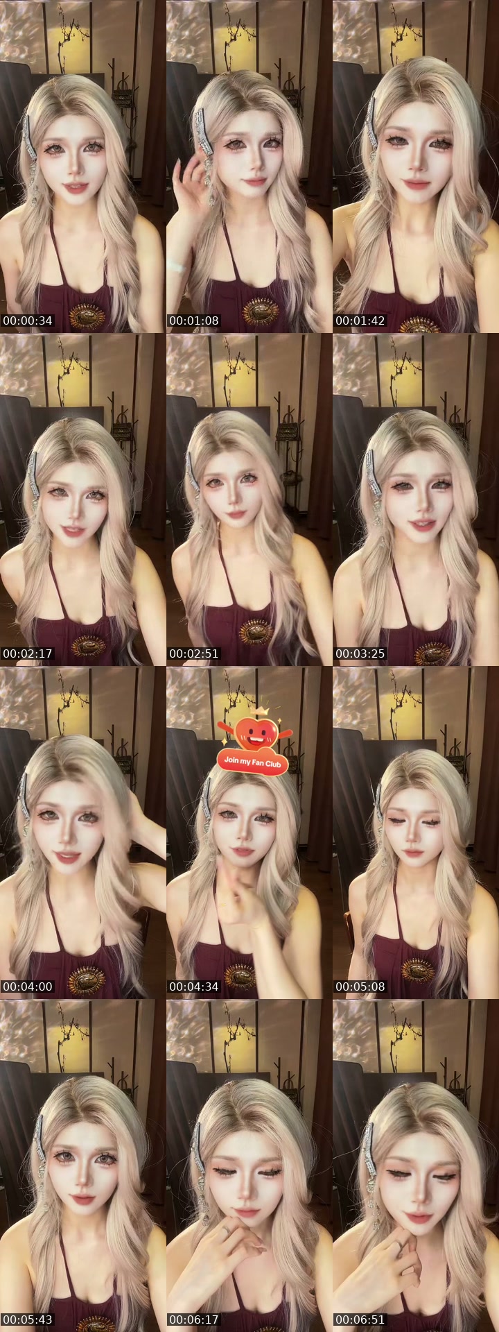 TikTok live: An interesting girl by @lovefloraforever