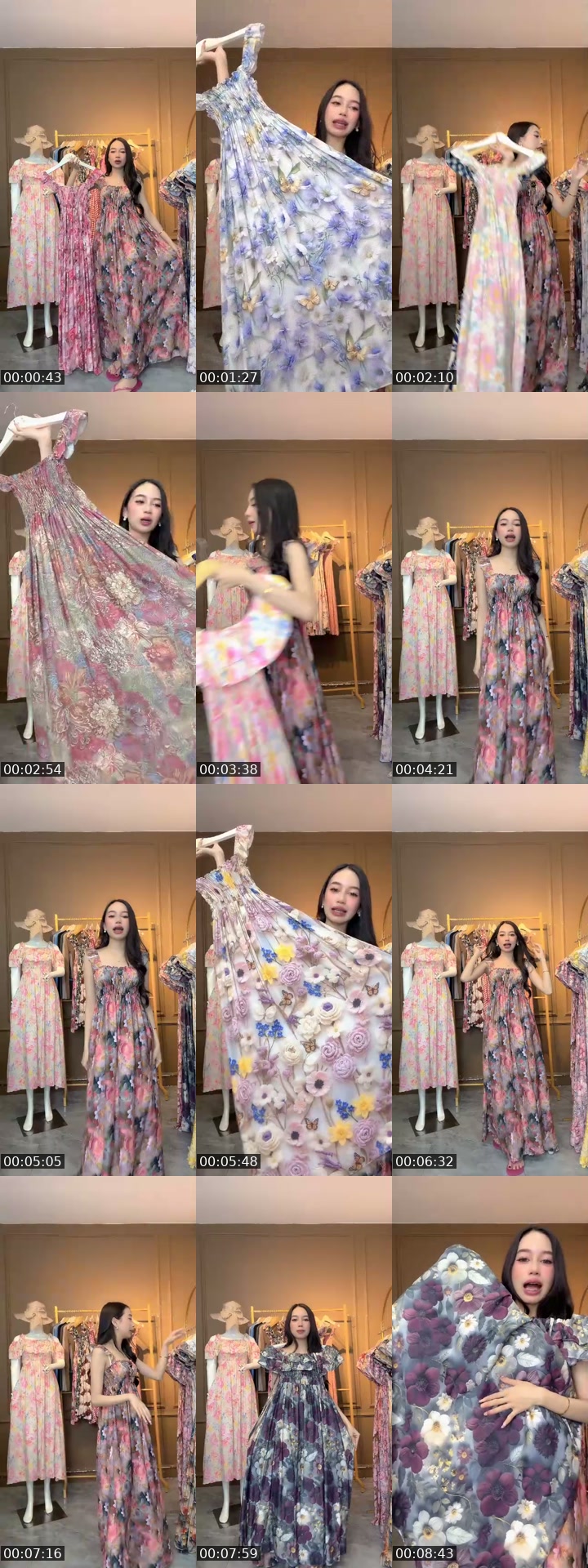 TikTok live: Marion long dress by @sirrin_girls