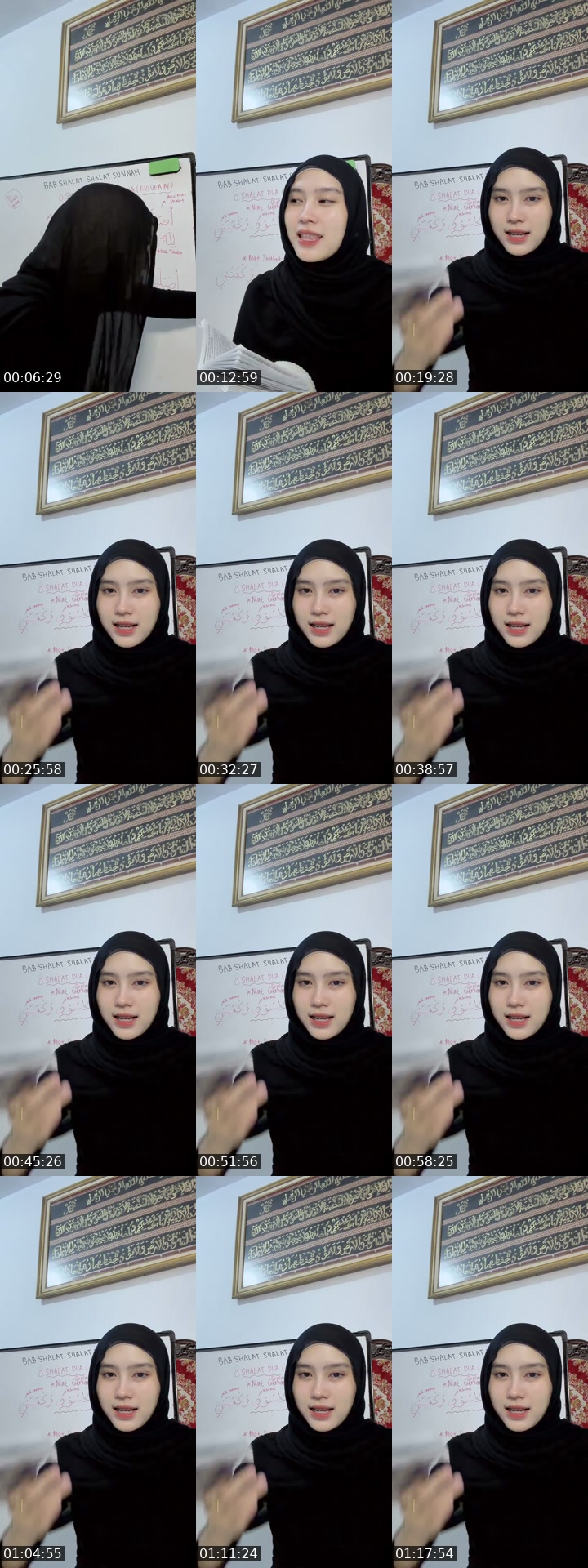 TikTok live: Bedah Buku Tuntunan Shalat🖤 by @itsbutterfai