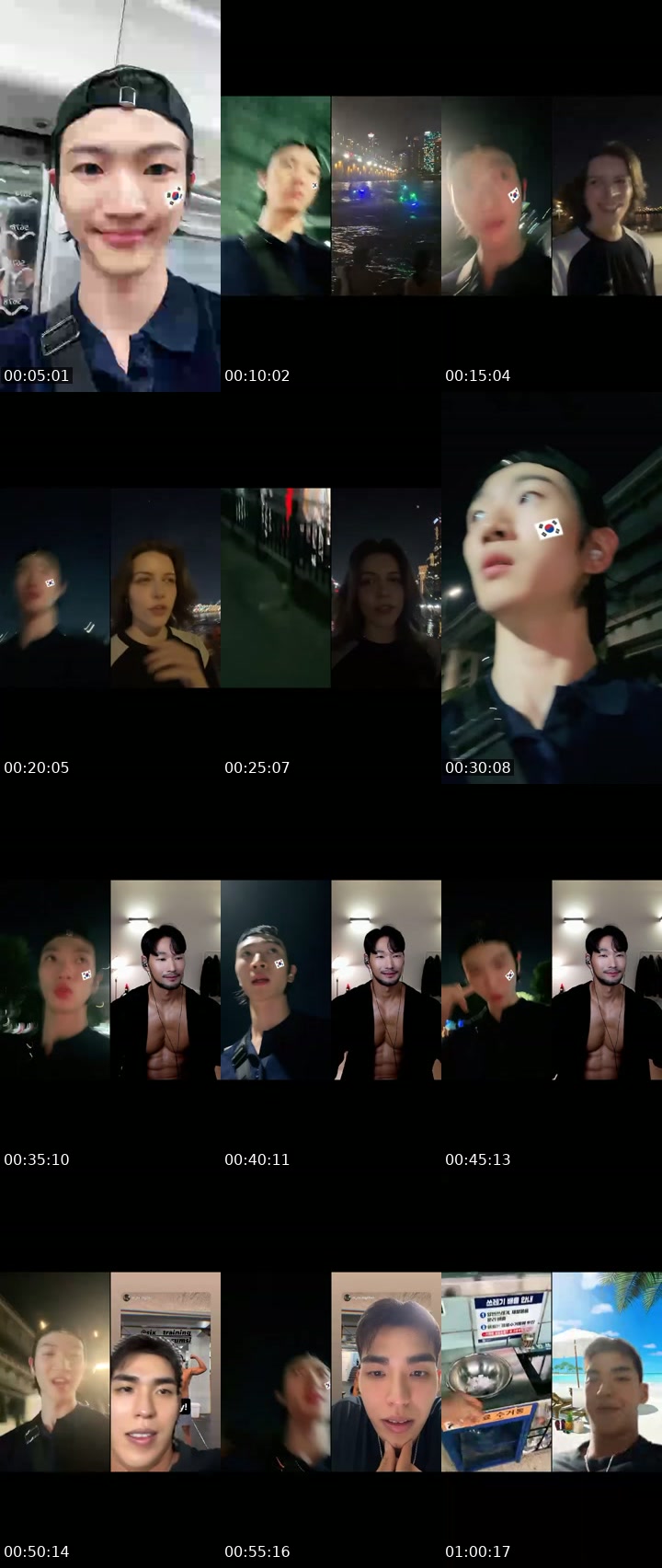South Korea TikTok live: Han river outdoor live by @haechan1205