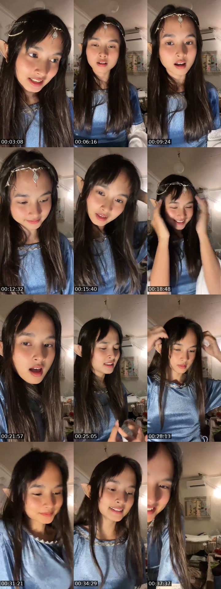 Past TikTok live: hi everyone! by @cosmiceiling