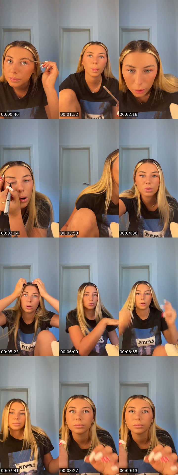TikTok live: Get ready with me by @julijanablzvc