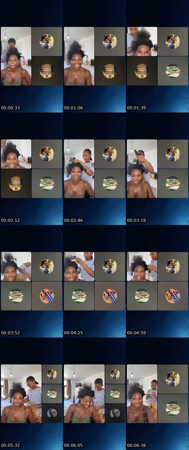 TikTok live: Coiffeuse Charleroi by @missk2spam