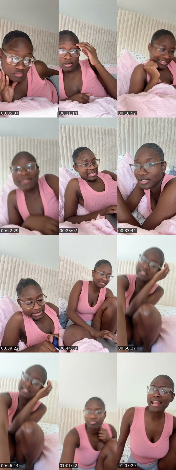 TikTok live: Vibing with auntie by @hiyella_mostwanted