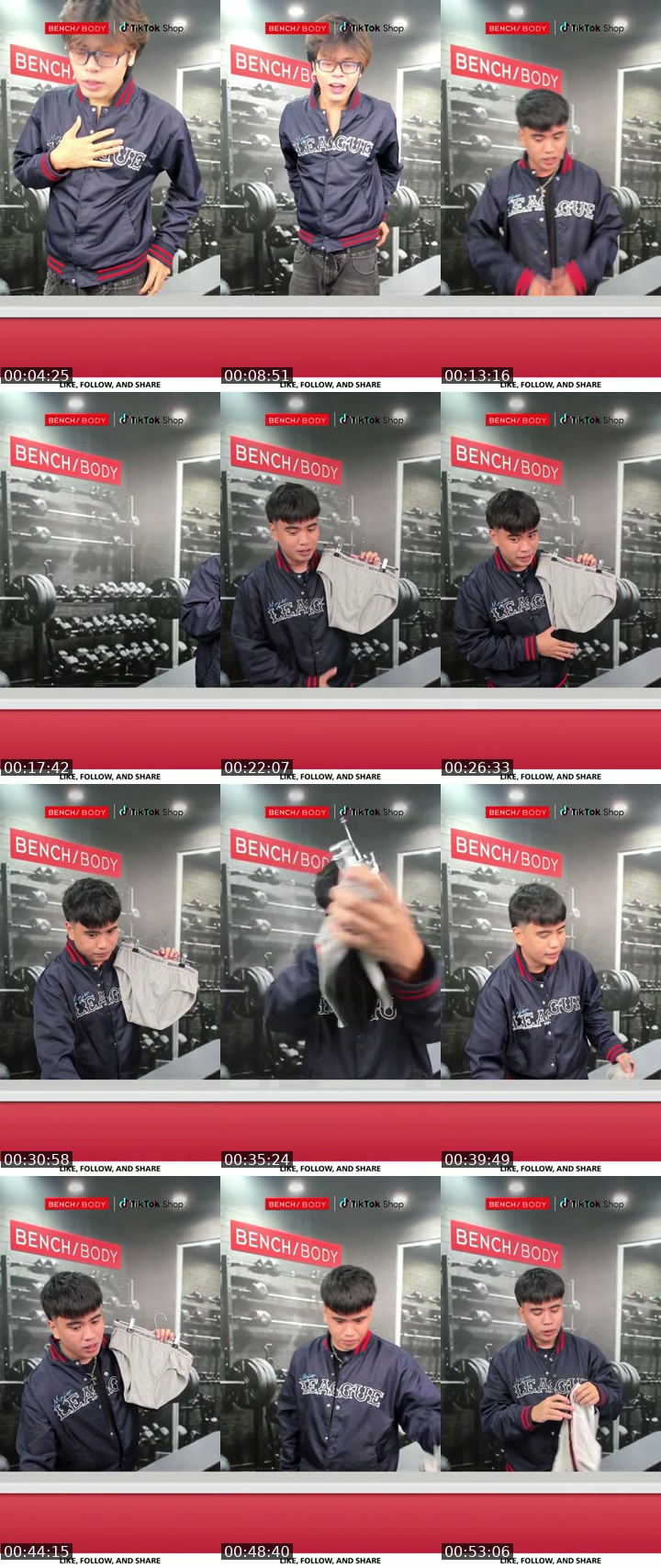 Philippines TikTok live: Bench Body Essentials LIVE by @benchbody.ph