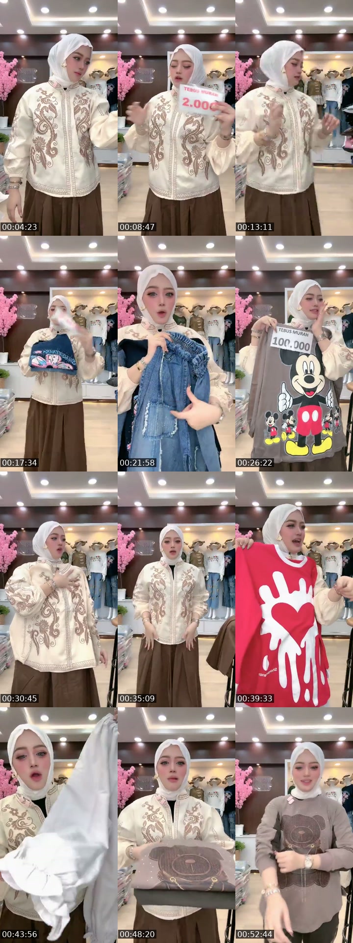 Indonesia TikTok live: Live Festival Selasa by @owner.uniiqo