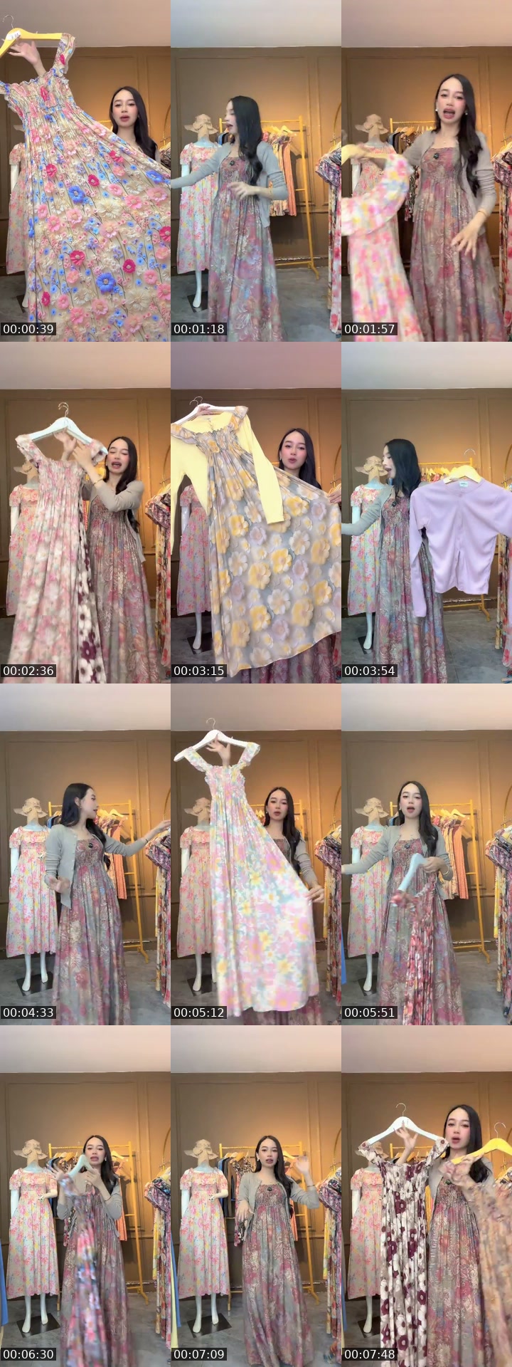 TikTok live: Marion long dress by @sirrin_girls
