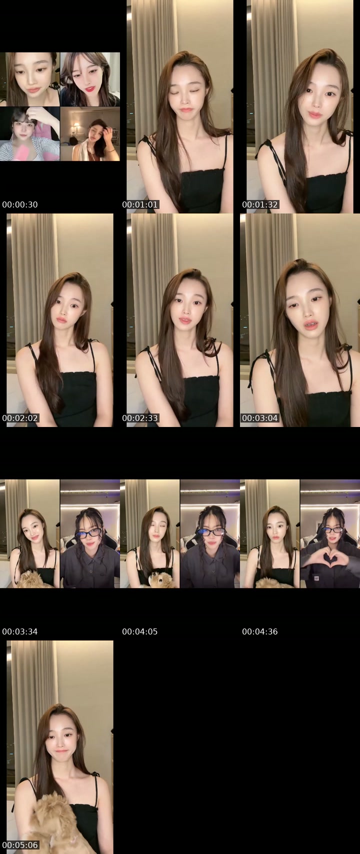 TikTok live: 죽지도 않고 돌아온 해림 by @kanghaerim_