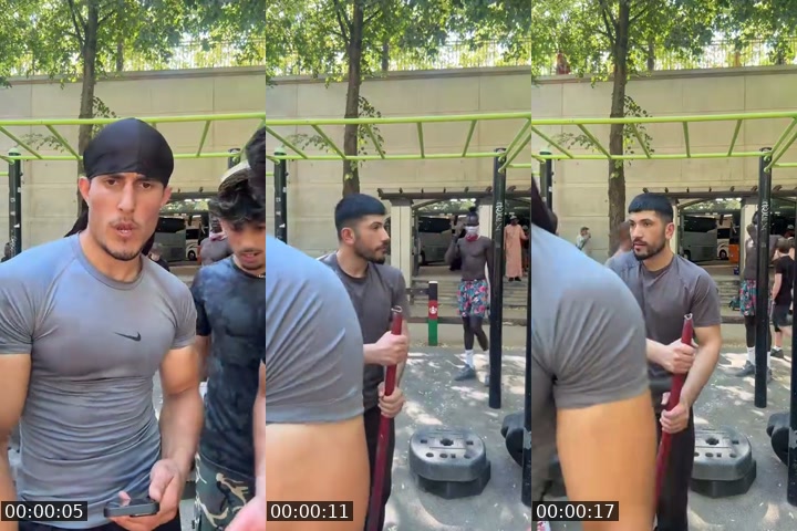 Live from @street_workout_bercy