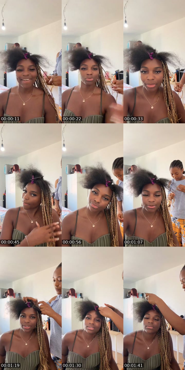 TikTok live: Coiffeuse Charleroi by @missk2spam