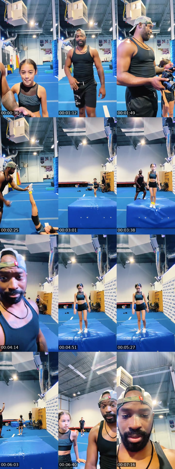 TikTok live: Stunting lesson by @lasabir231