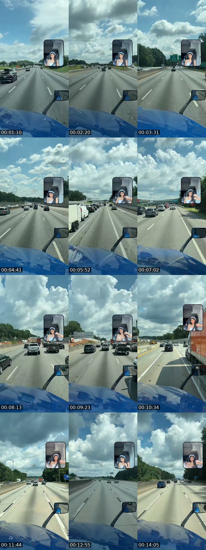 TikTok live: Passenger Pov🚛🩷 by @yin6863