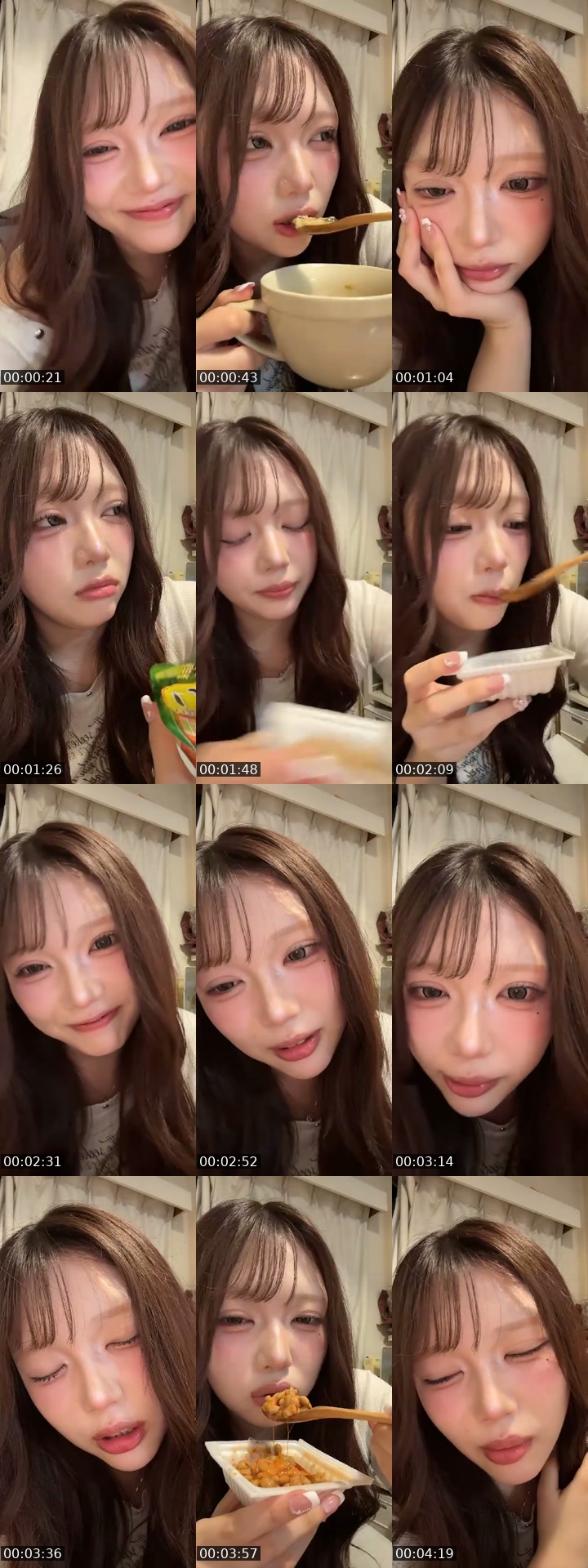 TikTok live: 帰宅、目腫れてる by @_ri0nyan